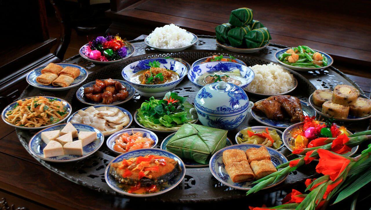 New year's food in Vietnam