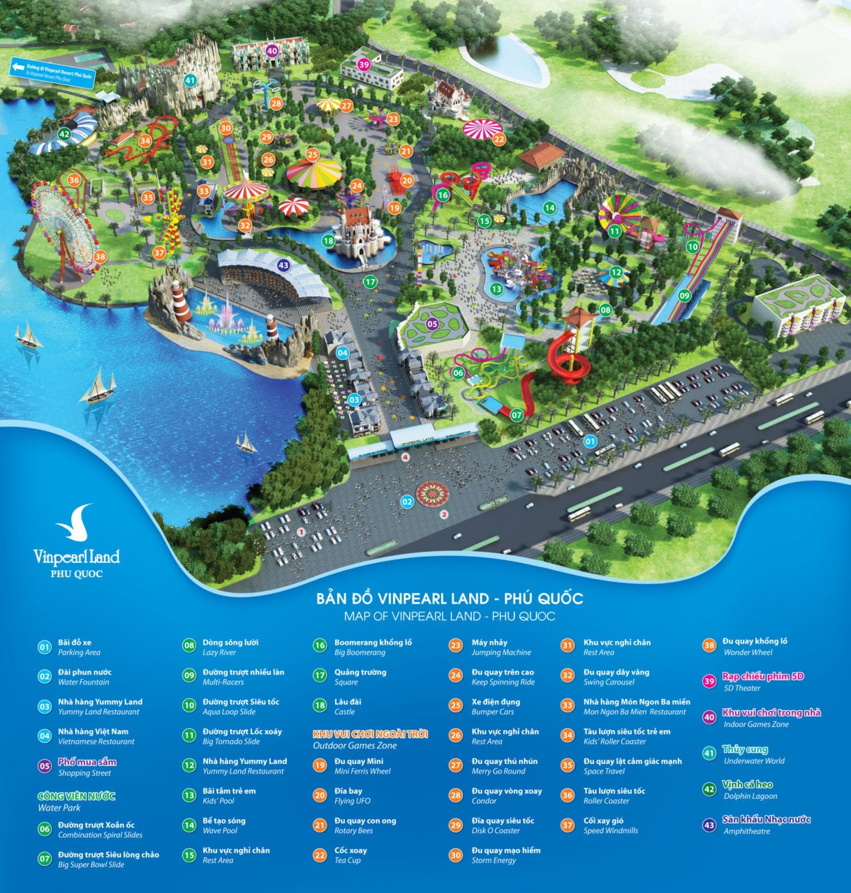 Vinpearl Map