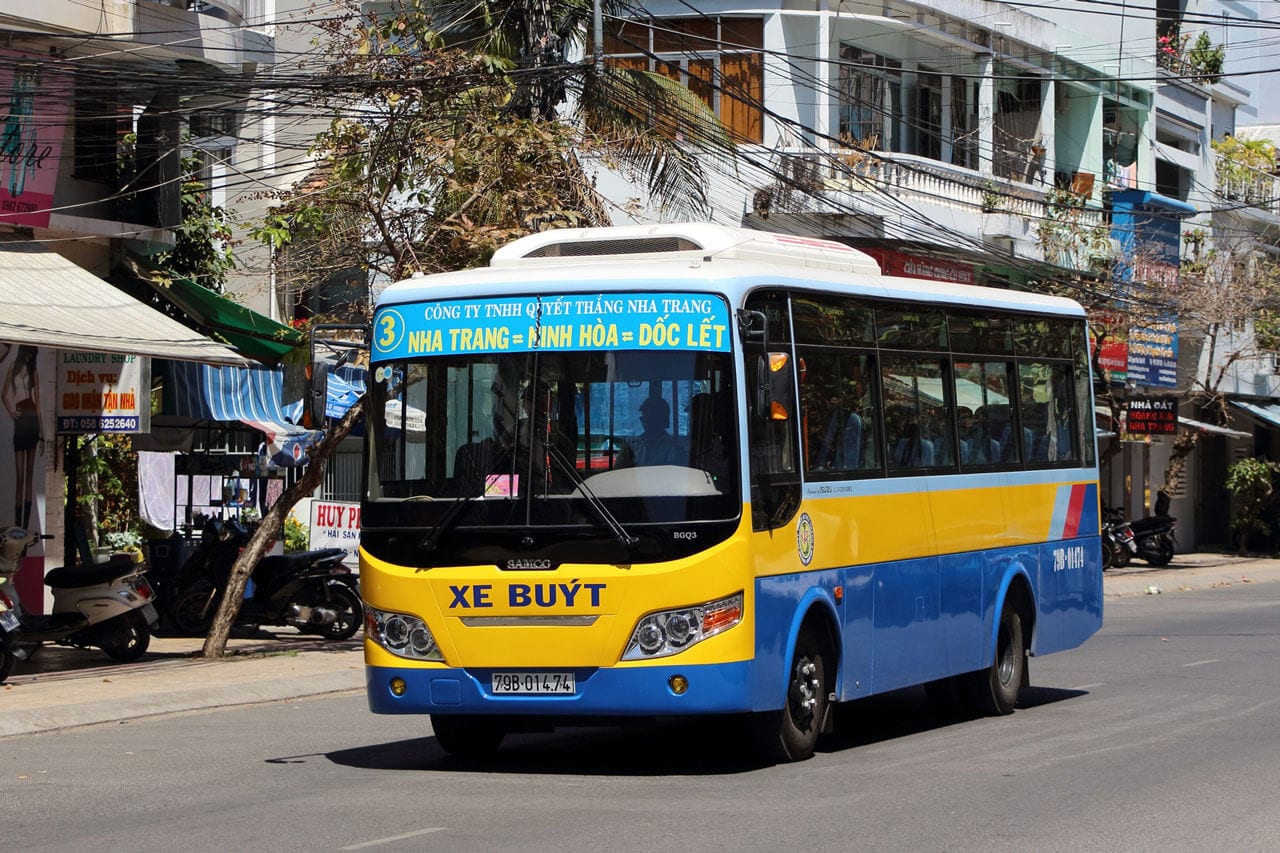 Nha Trang. Bus number 3