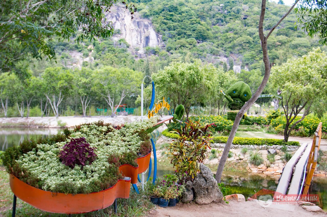 Orchid Island with lots of greenery
