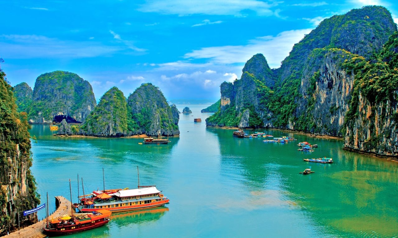 Ha Long Bay in Vietnam