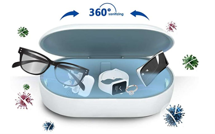 Portable UV Light Cell Phone Sterilizer