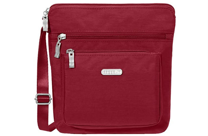 Baggallini Pocket Crossbody Bag With RFID-Protected Wristlet