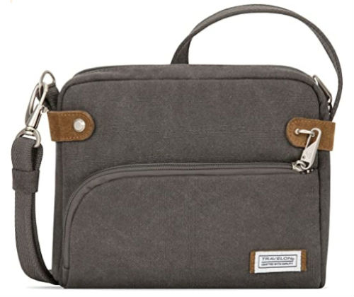 Travelon Anti-Theft Heritage Hobo Bag Cross Body