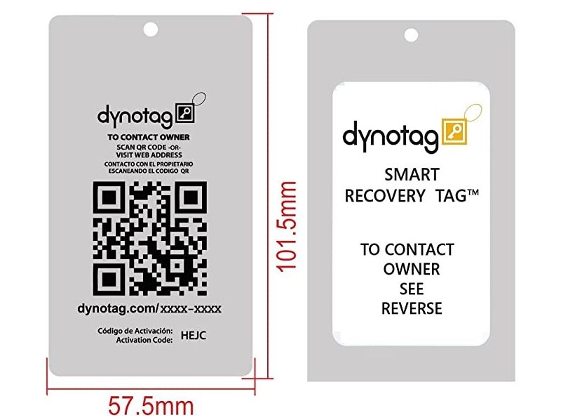 Dynotag® Web Enabled QR